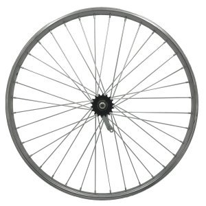 Колесо велосипедное TRIX, заднее, 28-29", обод сталь серебристый, втулка тормозная, 1 скорость, на гайках