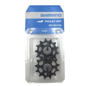 Ролики SHIMANO Y3HL98010, заднего переключателя, направляющий+натяжной, SHIMANO DEORE RD-M5100, 11 скоростей, 2-3029