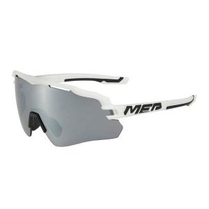 Очки велосипедные Merida Race Sunglasses, 35 гр, оправа пластик, Matt White/Grey, 2313001312