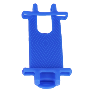 Велодержатель для мобильного телефона Vinca Sport 4-6, силиконовый, синий, VH 08 blue