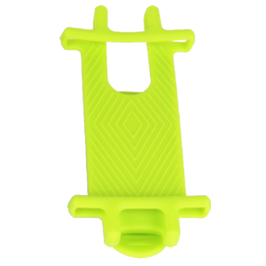 Велодержатель для мобильного телефона Vinca Sport 4-6, силиконовый, зеленый, VH 08 green