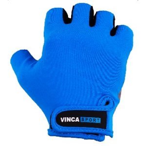 Перчатки велосипедные Vinca Sport VG 985, детские, голубой