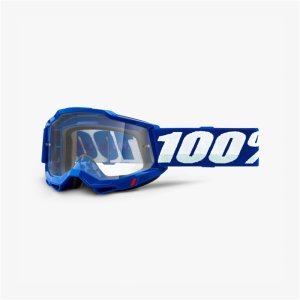 Веломаска 100% Accuri 2 Goggle, Blue/Clear Lens, 50221-101-02