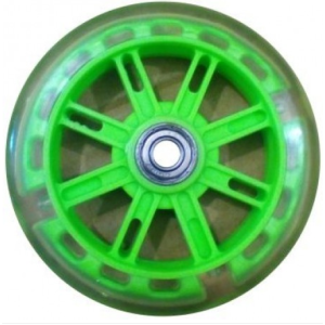 Колесо для самоката Sun Color, полиуретан, ABEC 9, 200 мм, зеленый, SC 200 lime