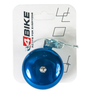 Велозвонок 4BIKE BB3206-Blu, латунь, D-56 мм, голубой, ARV100023