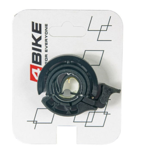 Велозвонок 4BIKE BB3213L-Blk, Кольцо, алюминий, плаcтик, D-46 мм, чёрный, ARV100012
