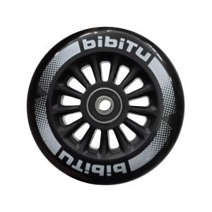 Колесо запасное BiBiTu, для самоката, PU, 100 мм, черный, 2021, S1WH100-1BK