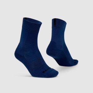 Носки велосипедные GripGrab Thermolite Winter Socks SL, Navy Blue, 2021, 3019591