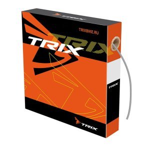 Рубашка троса переключения TRIX ,ø 4 мм, серая, коробка 50м