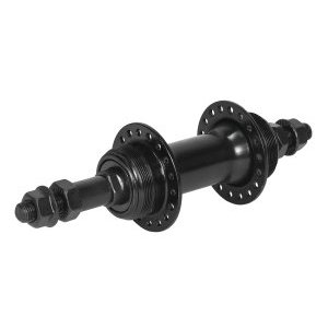 Втулка задняя LEGEAR DISC 36H 3/8*135*175MM на гайках, под резьбовой ротор, черная, FR-09R