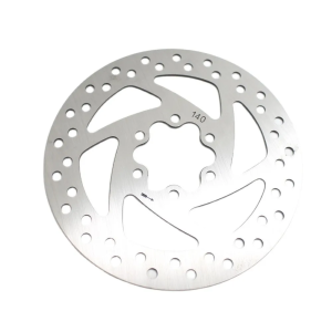 Тормозной диск M-WAVE,  для дискового тормоза, 140мм, 6 болтов, нержавеющая сталь, серебристый,5-360