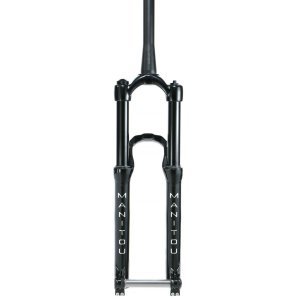Вилка велосипедная Manitou Circus Expert, 26" 100 mm, алюминий, конусная, амортизационная, черная, 191-29495-A807