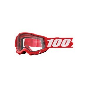 Веломаска Accuri 2 Enduro, Goggle Neon Red / Clear Dual Lens, 50015-00005