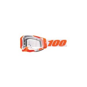 Веломаска 100% Racecraft 2 Goggle Orange / Clear Lens, 50009-00013