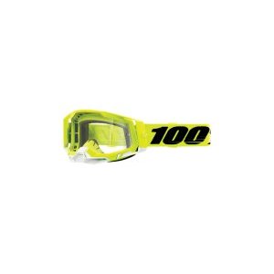 Веломаска 100% Racecraft 2 Goggle Yellow / Clear Lens, 50009-00004