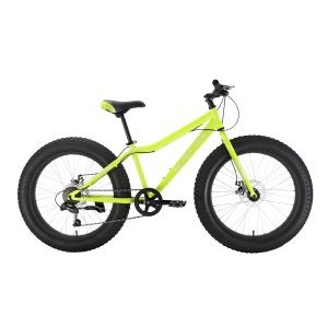 Велосипед подростковый Black One, Monster 24 D, зеленый, белый, зеленый, 14.5, 2022