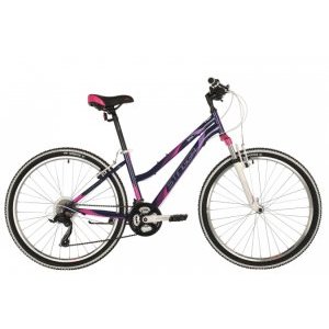 Велосипед женский STINGER 26" LATINA, фиолетовый, сталь, 2022