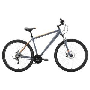Горный велосипед Stark, Tank 29.1 HD, 18", серый/оранжевый, 2022 купить на ЖДБЗ.ру