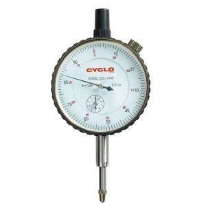 Инструмент CYCLO, датчик, предназначен для высокоточных измерений кривизны колеса, на стенде, серебристый, 7-07904