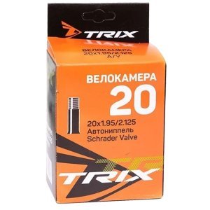 Камера велосипедная TRIX, 20x 1.95/2.125, AV 48 мм, TBTX-20-175AV48