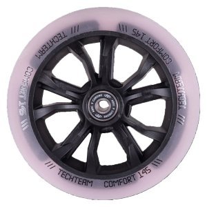 Колесо светящееся для самоката Tech Team Comfort, подшипники ABEC - 9, d - 145 мм, розовый, 294217 купить на ЖДБЗ.ру