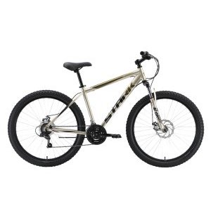 Горный велосипед Stark, Tank 27.1 D+, золотистый металлик/зеленый/черный, 2023