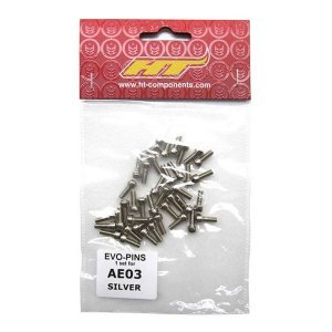 Шипы к велопедалям HT Aluminium Pins AE03/ME03, серебристый, 1363HT100059