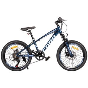 Детский велосипед Maxiscoo Cord Aero, 20, 7 Скоростей, Синий Кобальт, 2023