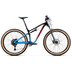 Горный велосипед горный двухподвес Titan Racing Cypher 120 Sport, 29", черны/красный/синий, 2023, 2232091120029