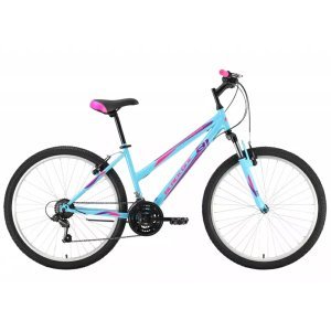 Женский велосипед Black One Alta 26, голубой/розовый/фиолетовый, 2021, HQ-0005365