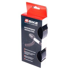 Обмотка руля 4BIKE, гелевая с тисненным 3D-лого, ARV000044