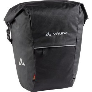 Сумка велосипедная VAUDE Road Master Roll-It Waxed 010, black, 14363