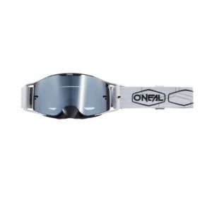 Маска O'Neal B-30 Goggle HEXX V.22 black/white - silver mirror, 6032-201