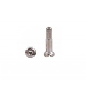 Ниппель для спиц HT Alu 2.0 x 16mm Silver (100), JY-023SLV