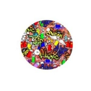 Санки надувные Vinca Sport "Ватрушка" 80 см с круговым дизайном  выполненные методом сублимационной печати, Граффити 80