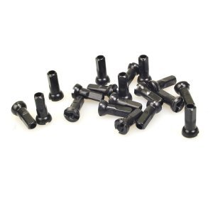 Ниппель SAPIM для велосипедной спицы 14G, латунь, l-12мм, черный, 1231580