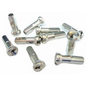 Ниппель SAPIM для велосипедной спицы 14G, латунь, l-12мм, серебристый, 1231581